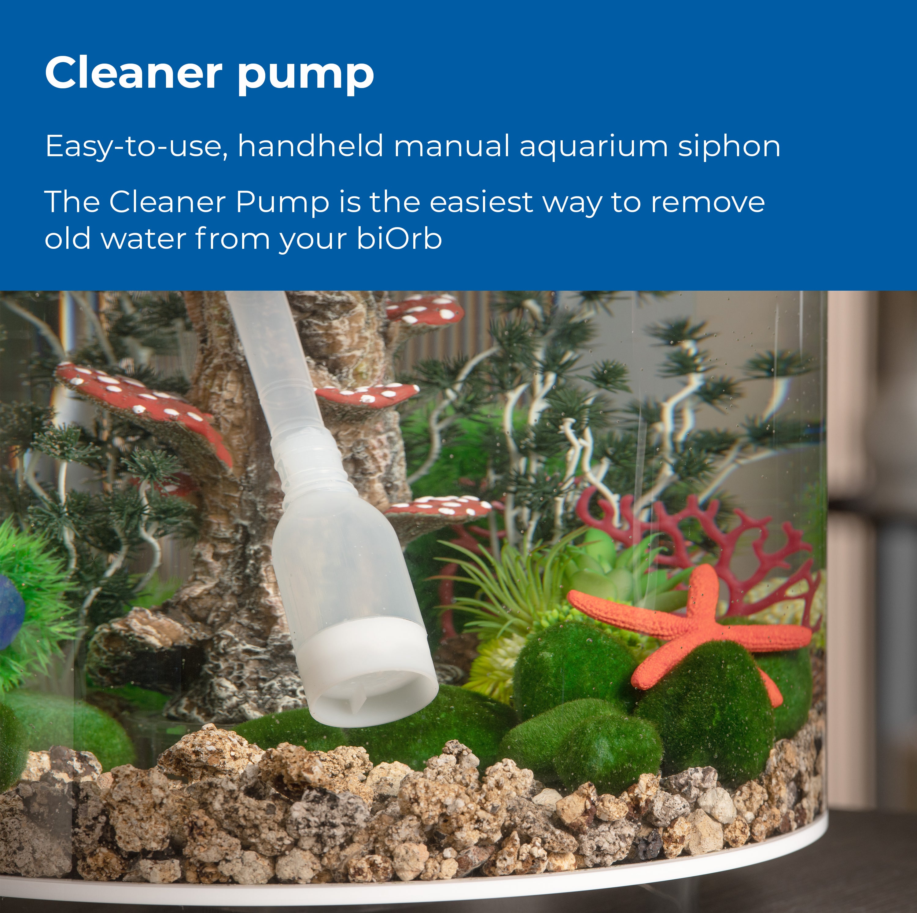 Cleaner Pump - Easy to use