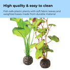 Green Silk Plant Set, medium - High quality & easy to clean