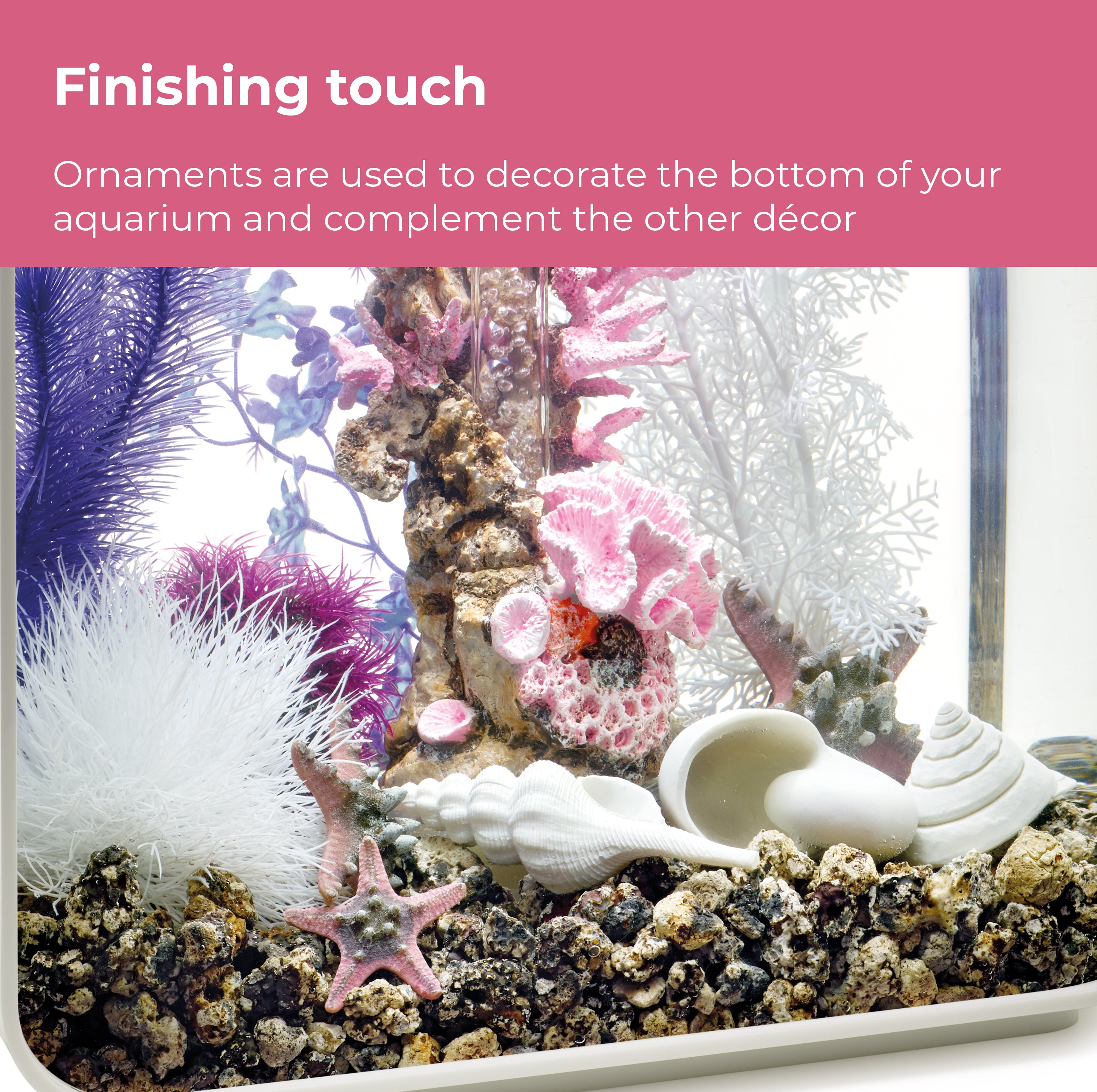 Pink Ocean Décor Set - Finishing touch