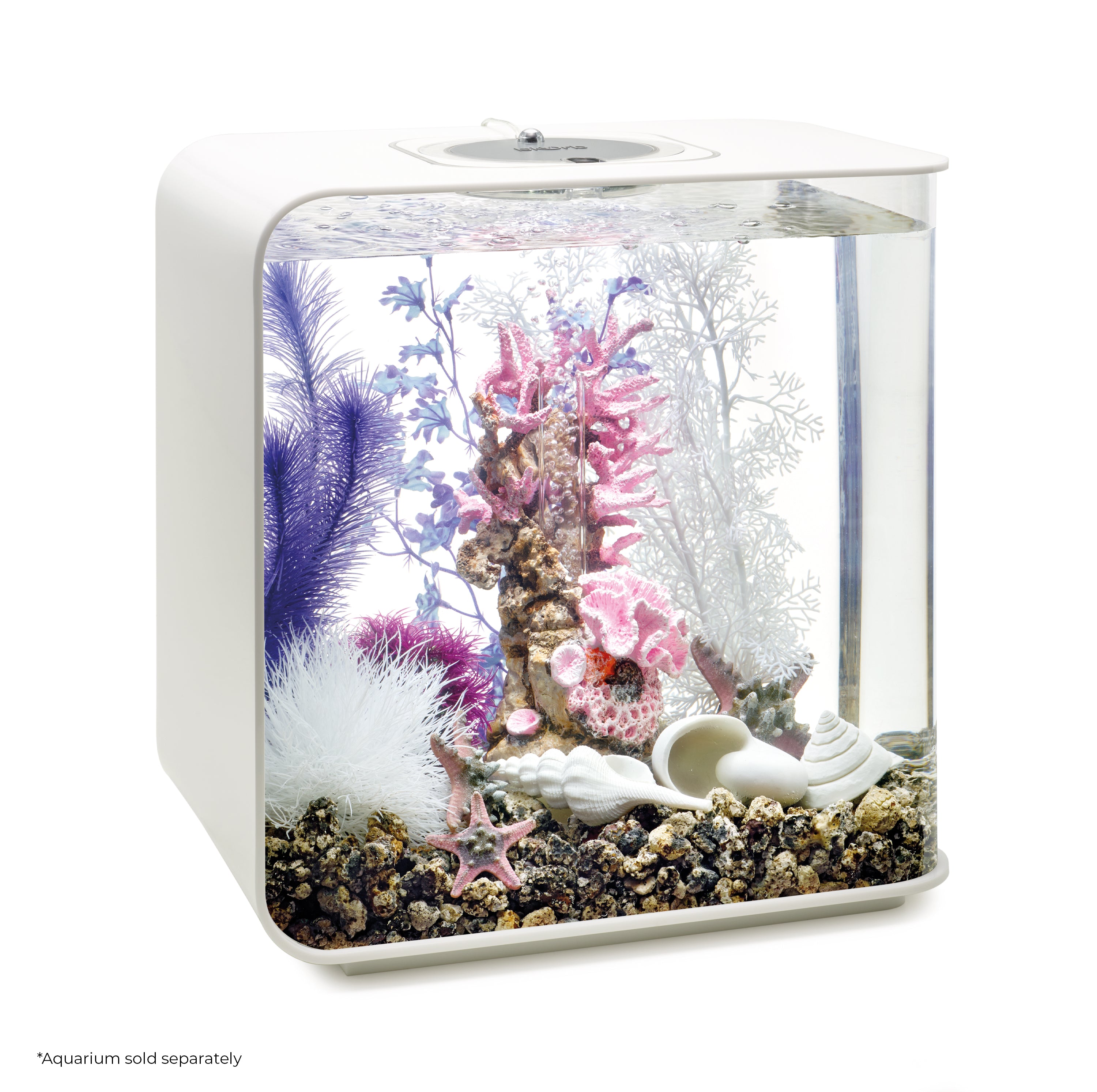 Pink Ocean Décor Set - In use