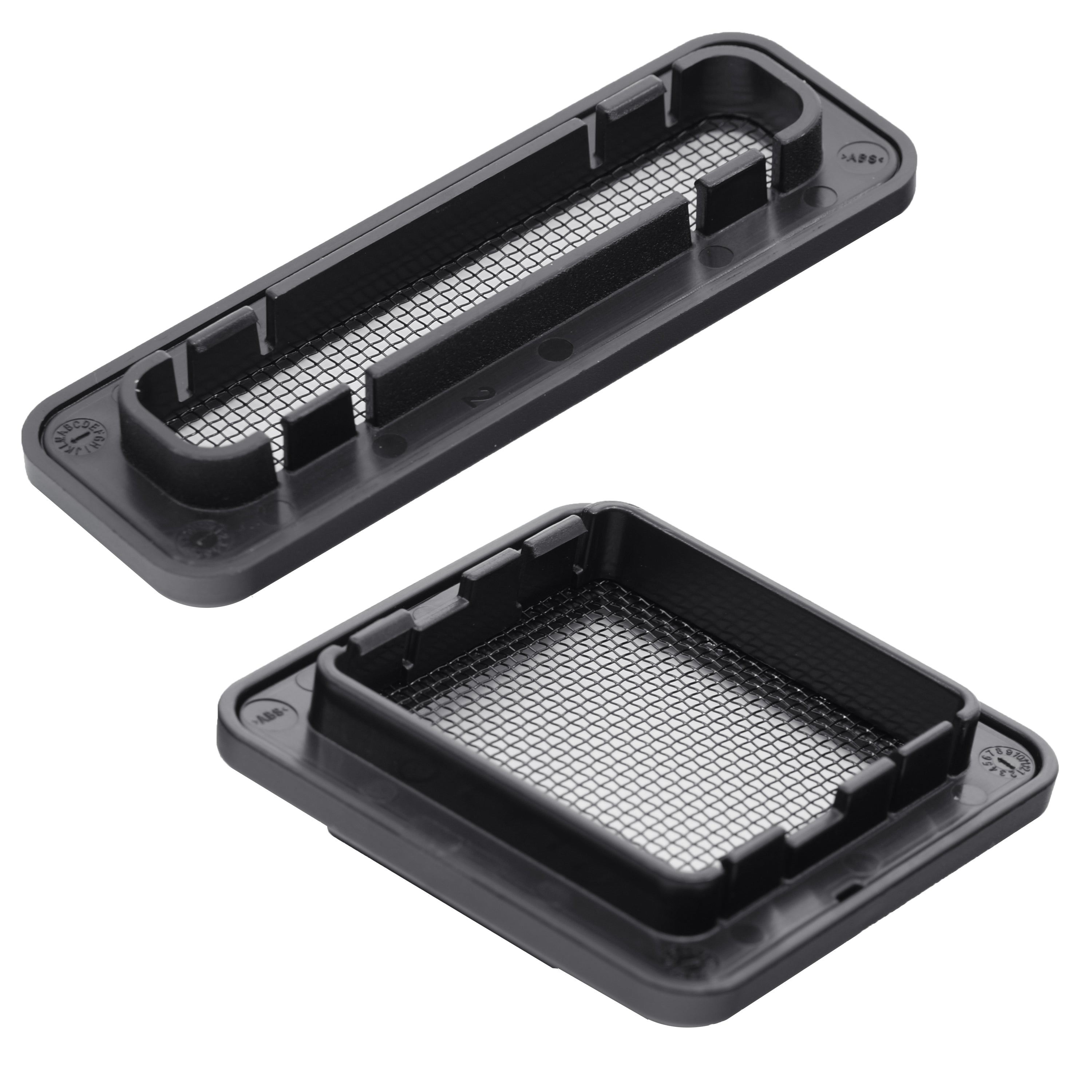 EARTH Exhaust Grill Set back view