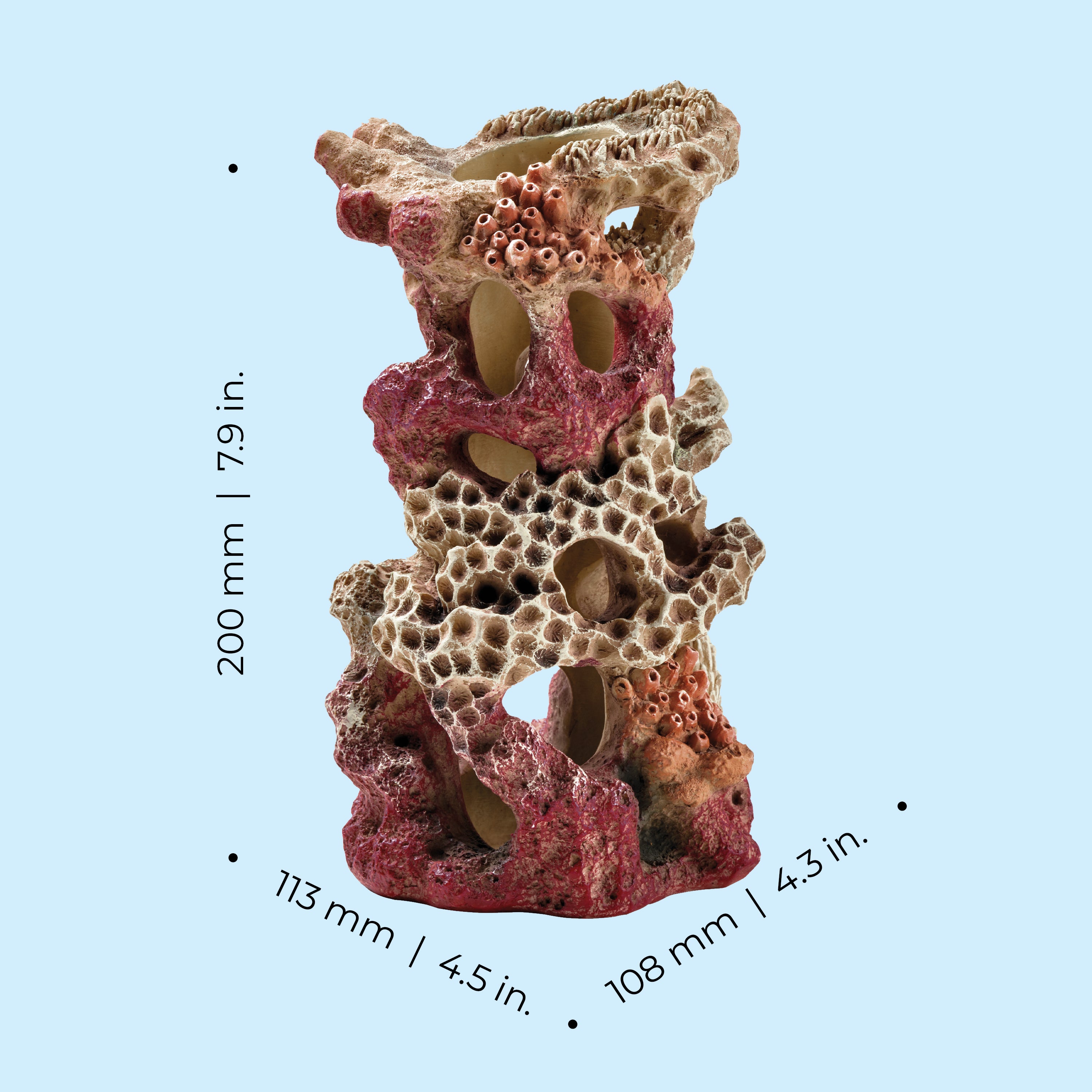 Reef Rock Sculpture dimensions