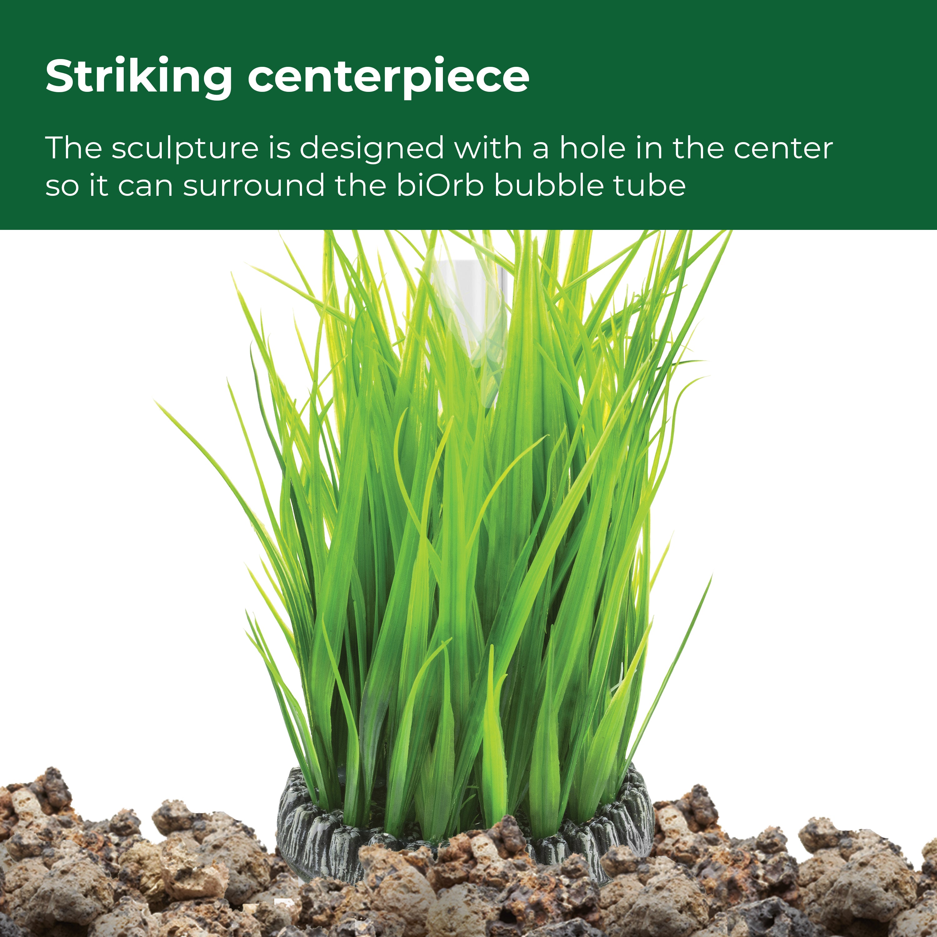 Tuvalu Décor Set grass ring centerpiece