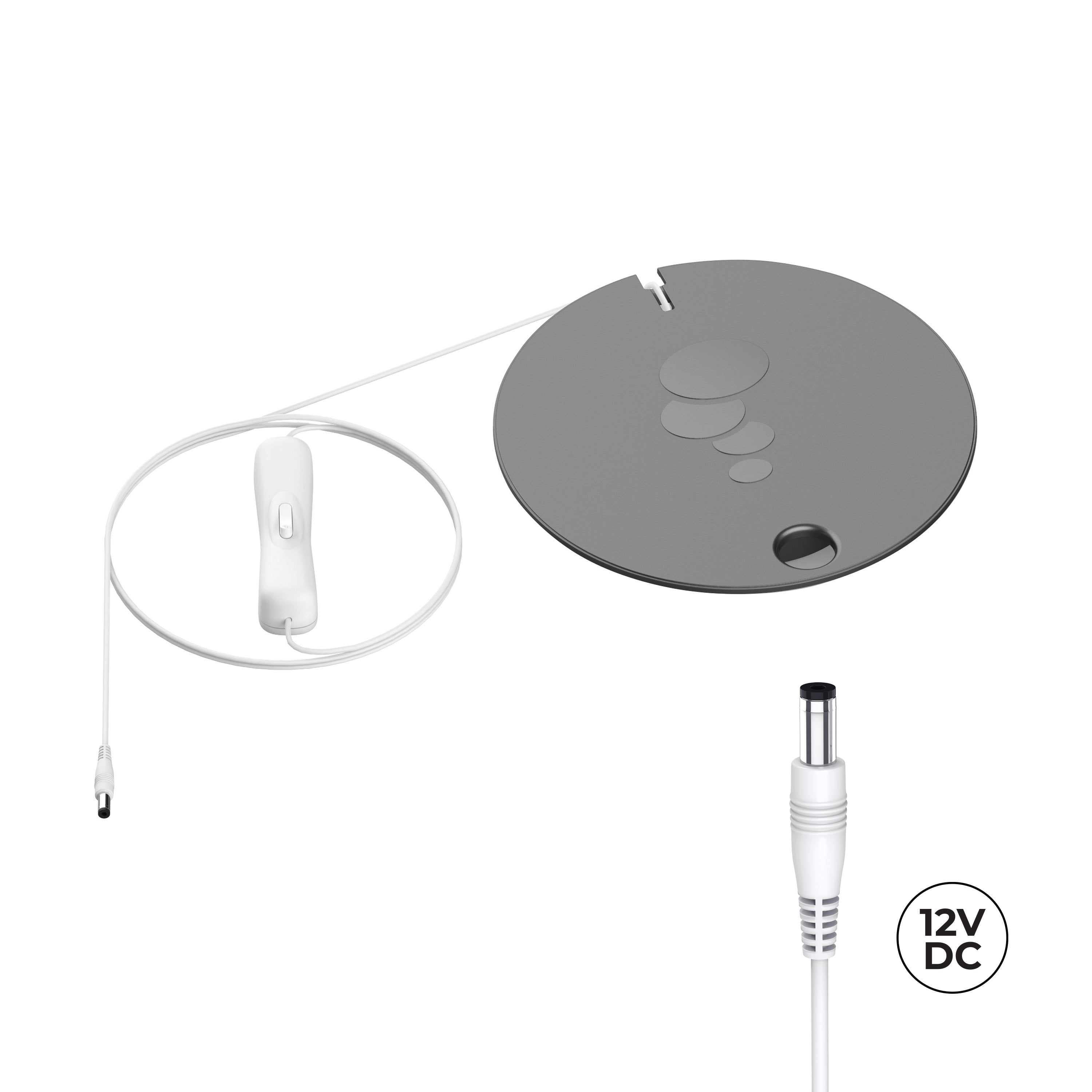 Silver CLASSIC Standard LED Large Light Accessory