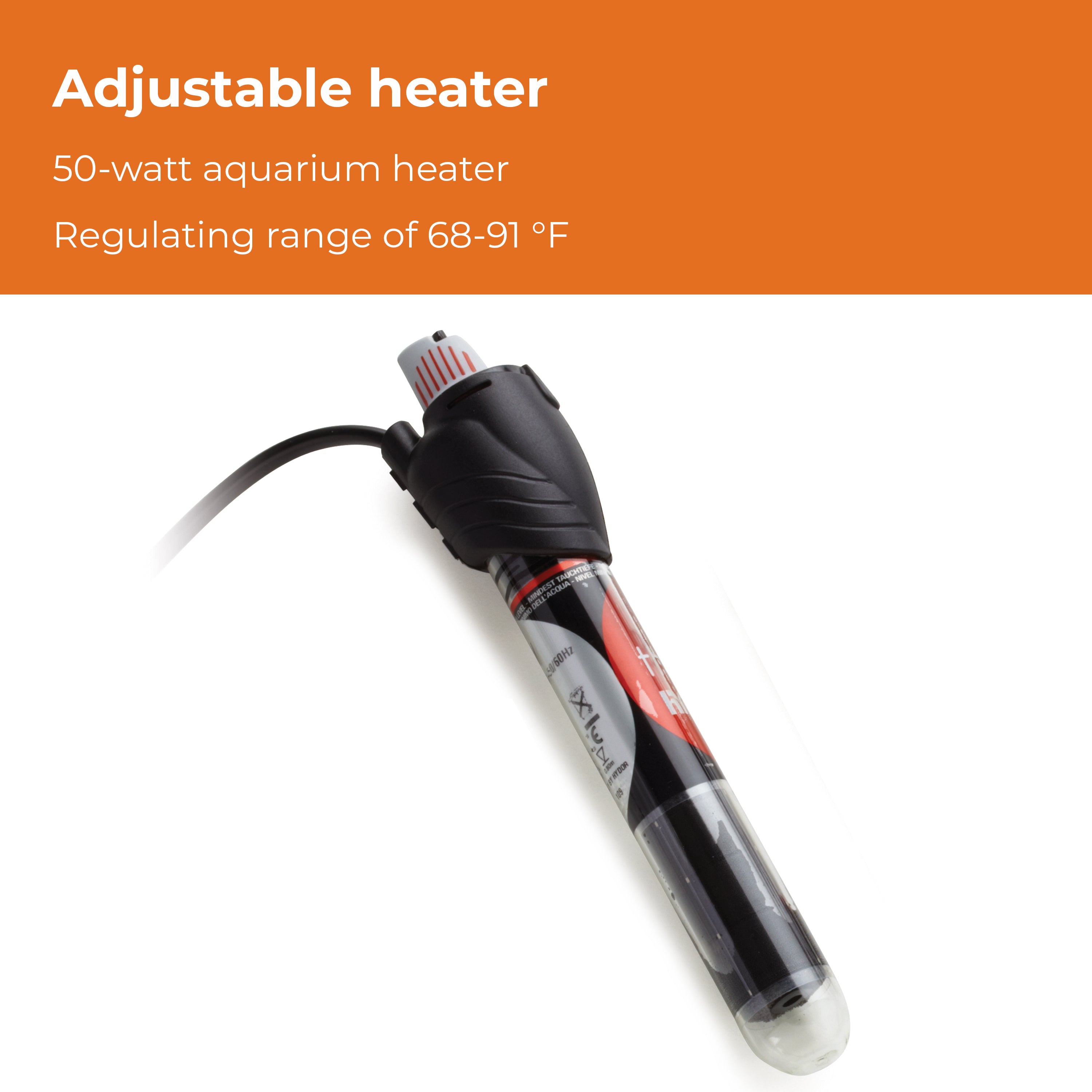 biOrb Aquarium Heater Pack - Adjustable heater