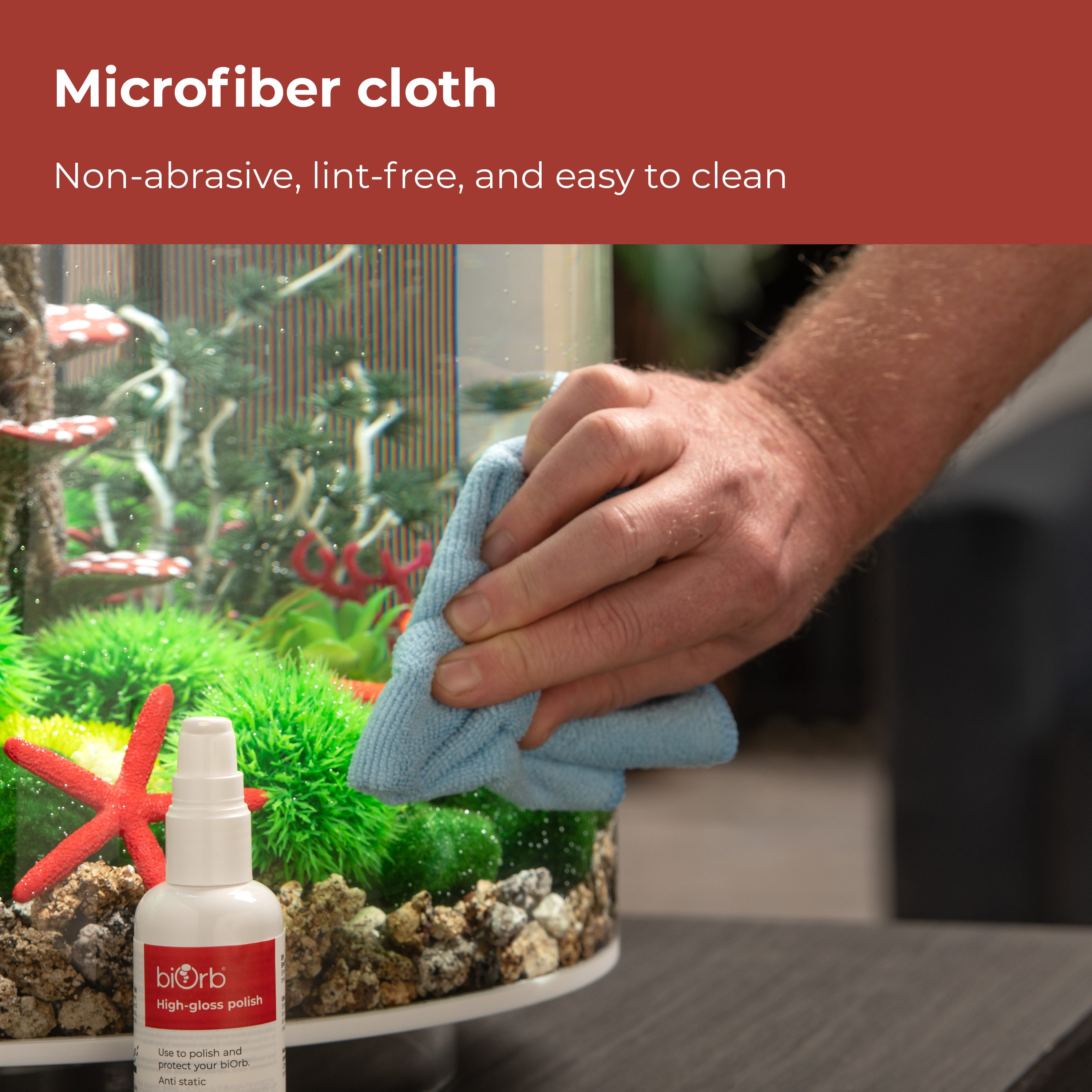 Polish and Cloth Accessory - Microfiber cloth