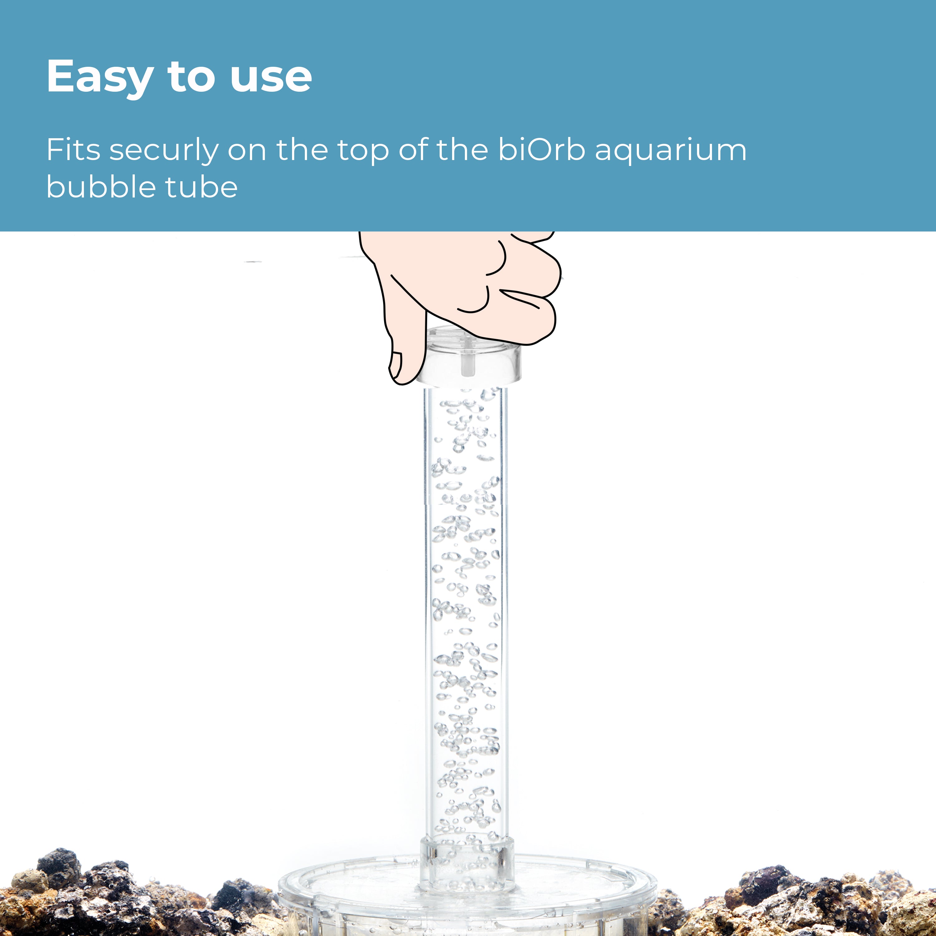 Bubble Tube Guard - Easy to use
