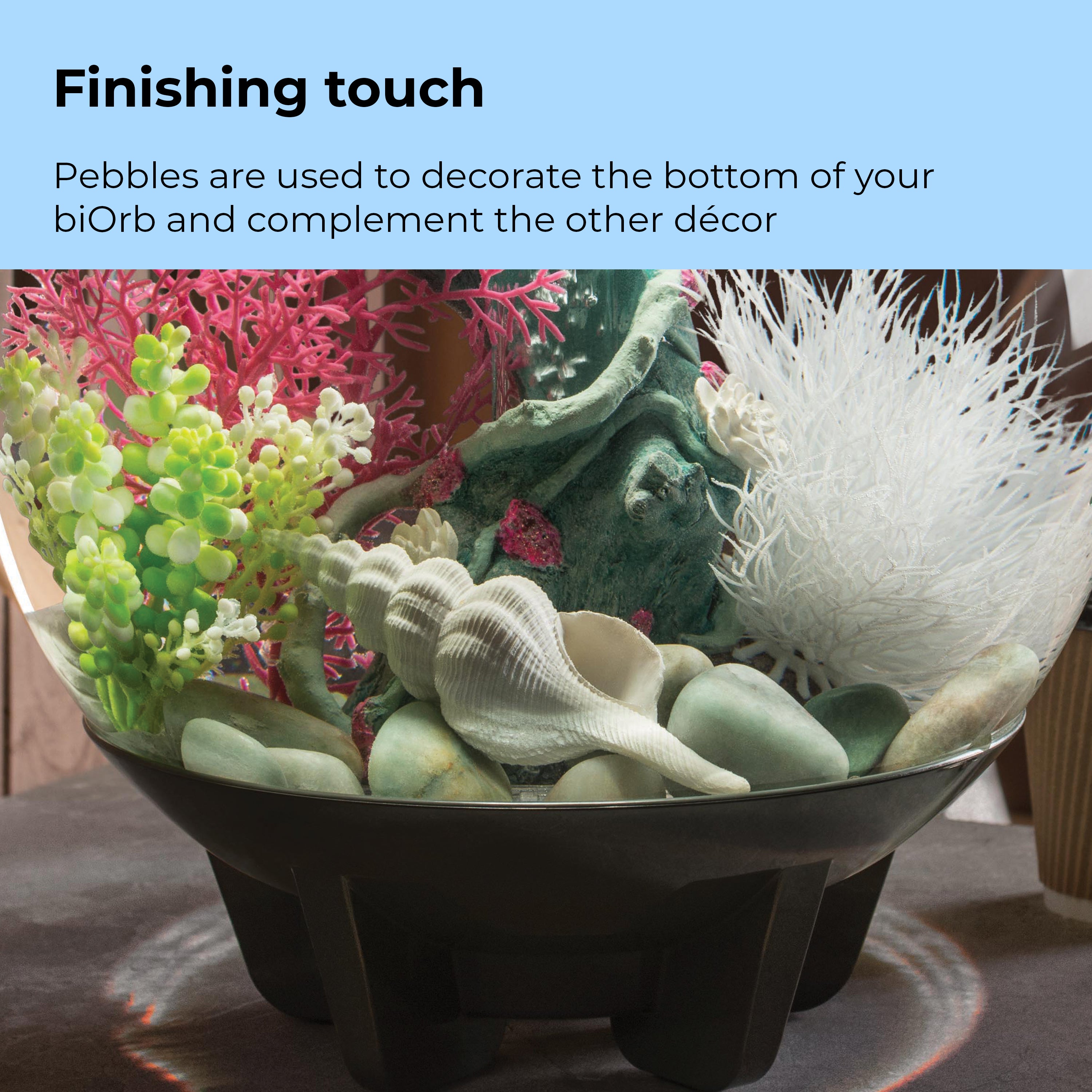 Marble Pebble Set - Finishing touch