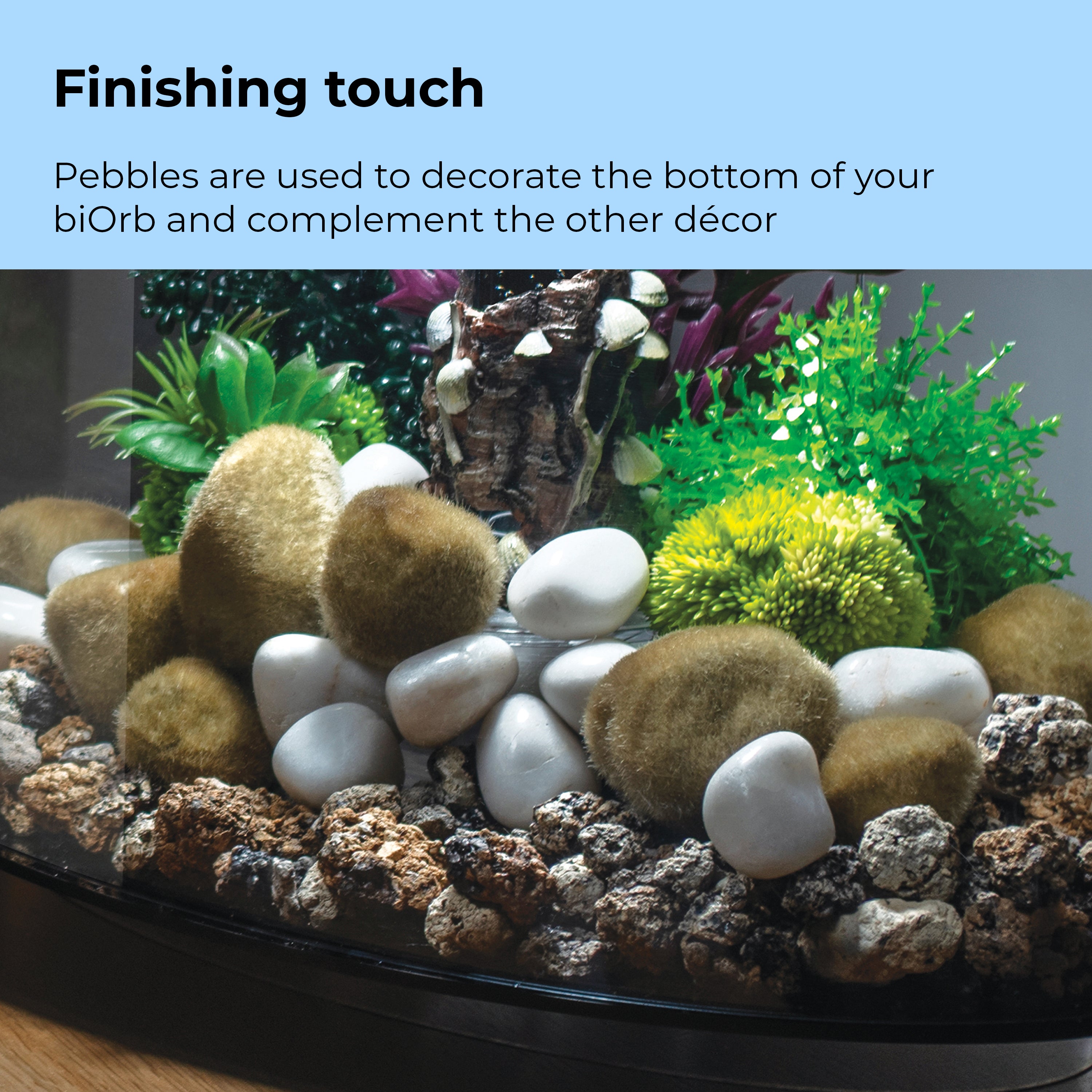 Marble Pebble Set - Finishing touch