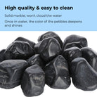 Marble Pebble Set - High quality & easy to clean