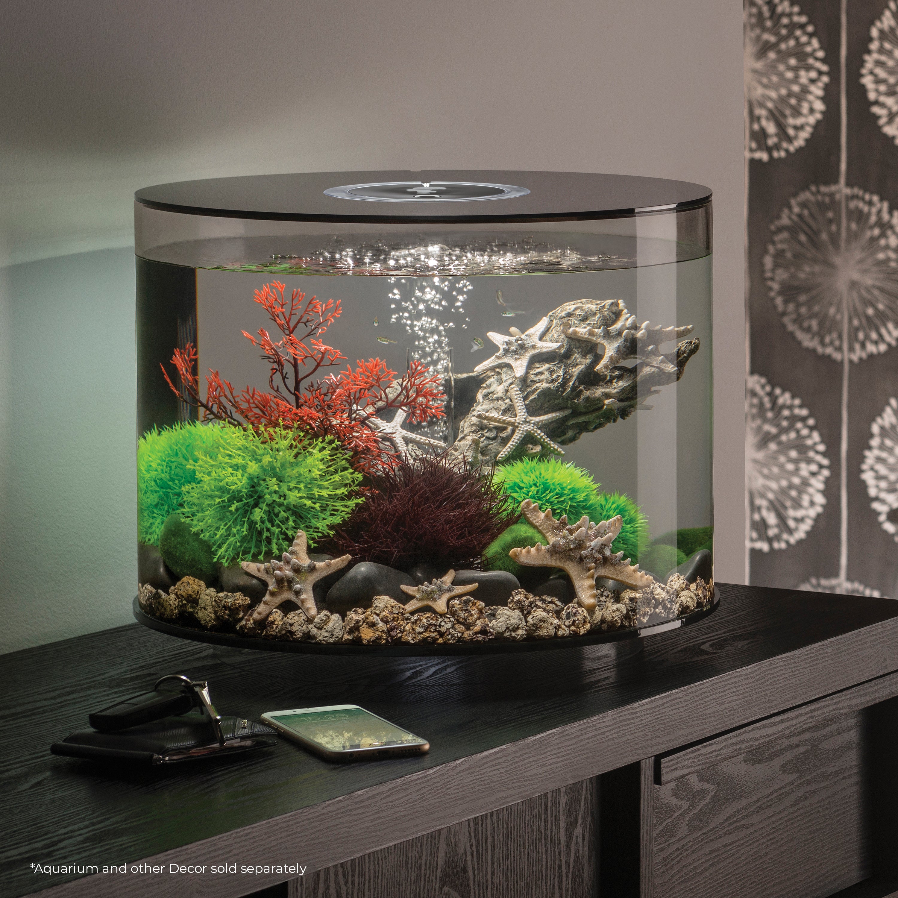 Sea Lily - Crimson In use