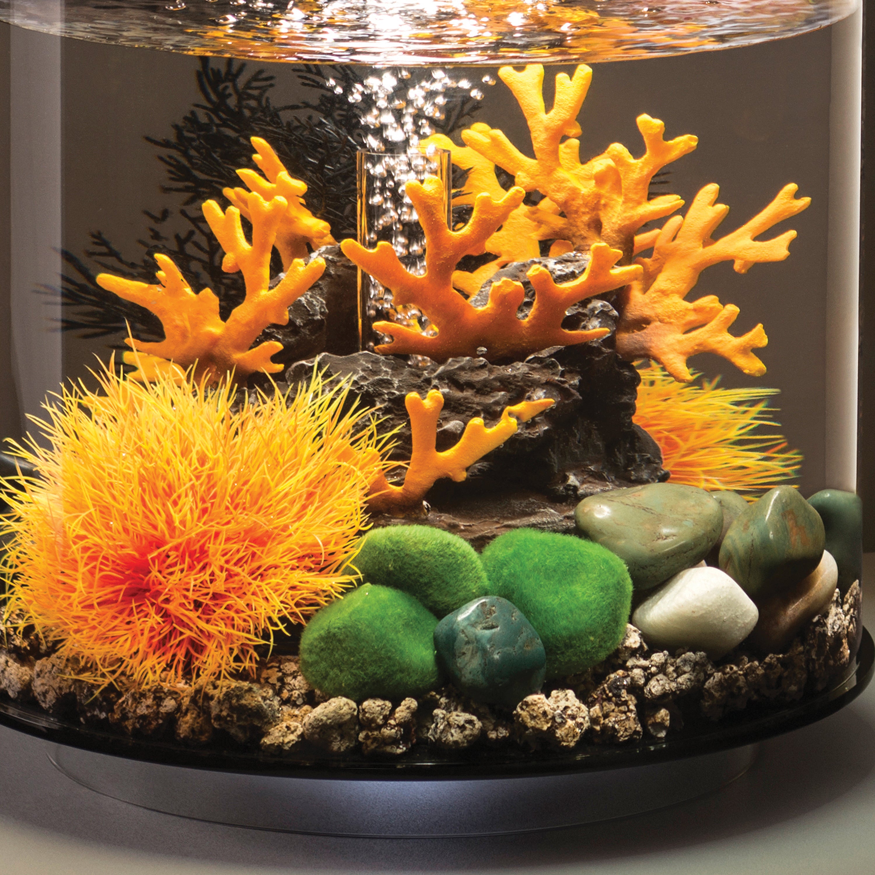 Moss Pebbles Set - Green In Use