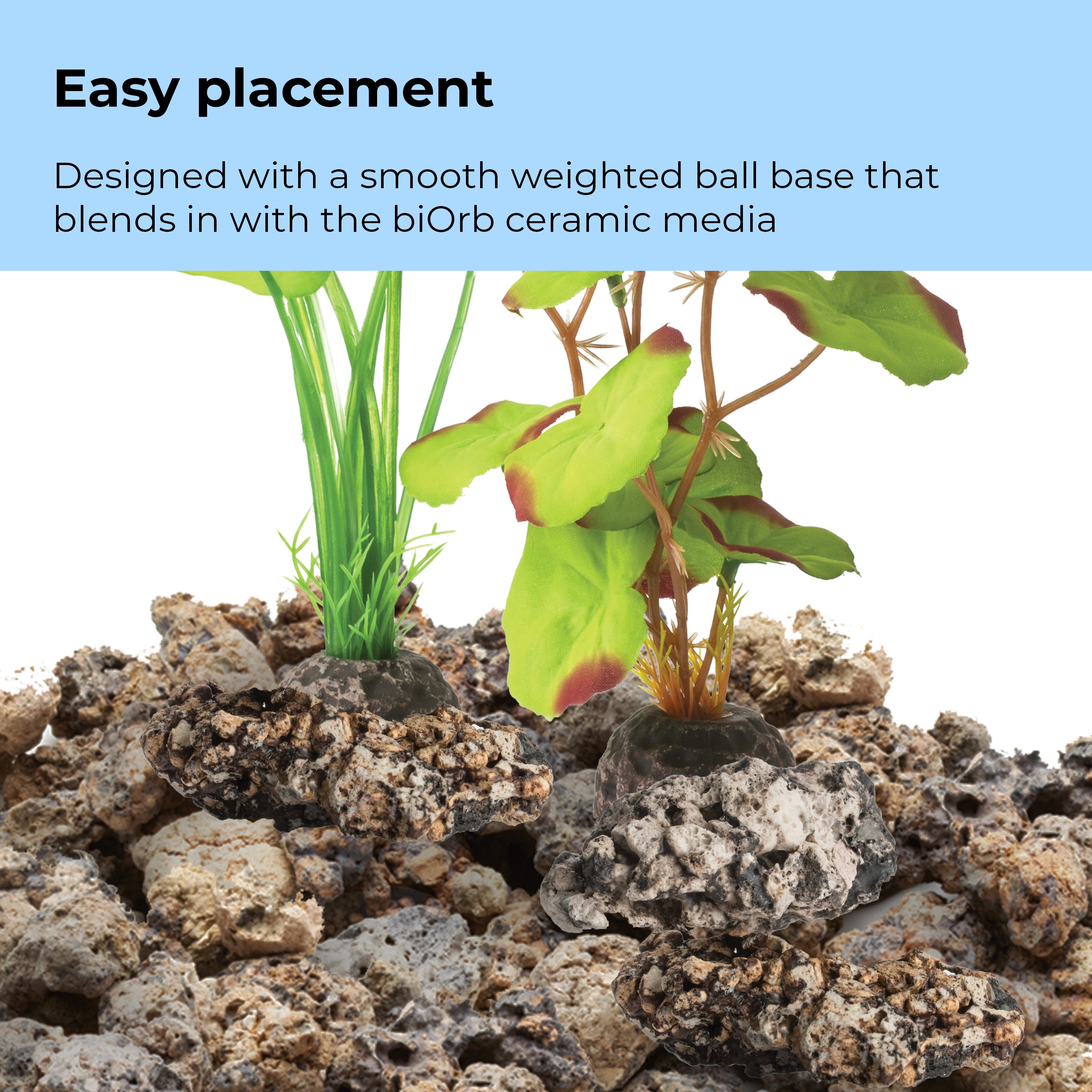 Green Silk Plant Set, medium - Easy placement