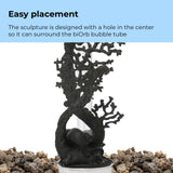 Extra Large Fan Coral Sculpture - Easy placement