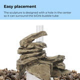 Stackable Rock Sculpture - Easy placement