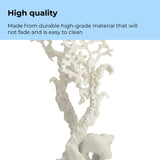 White Fan Coral Sculpture, medium - High quality