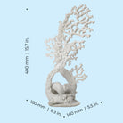 Extra Large Fan Coral Sculpture dimensions