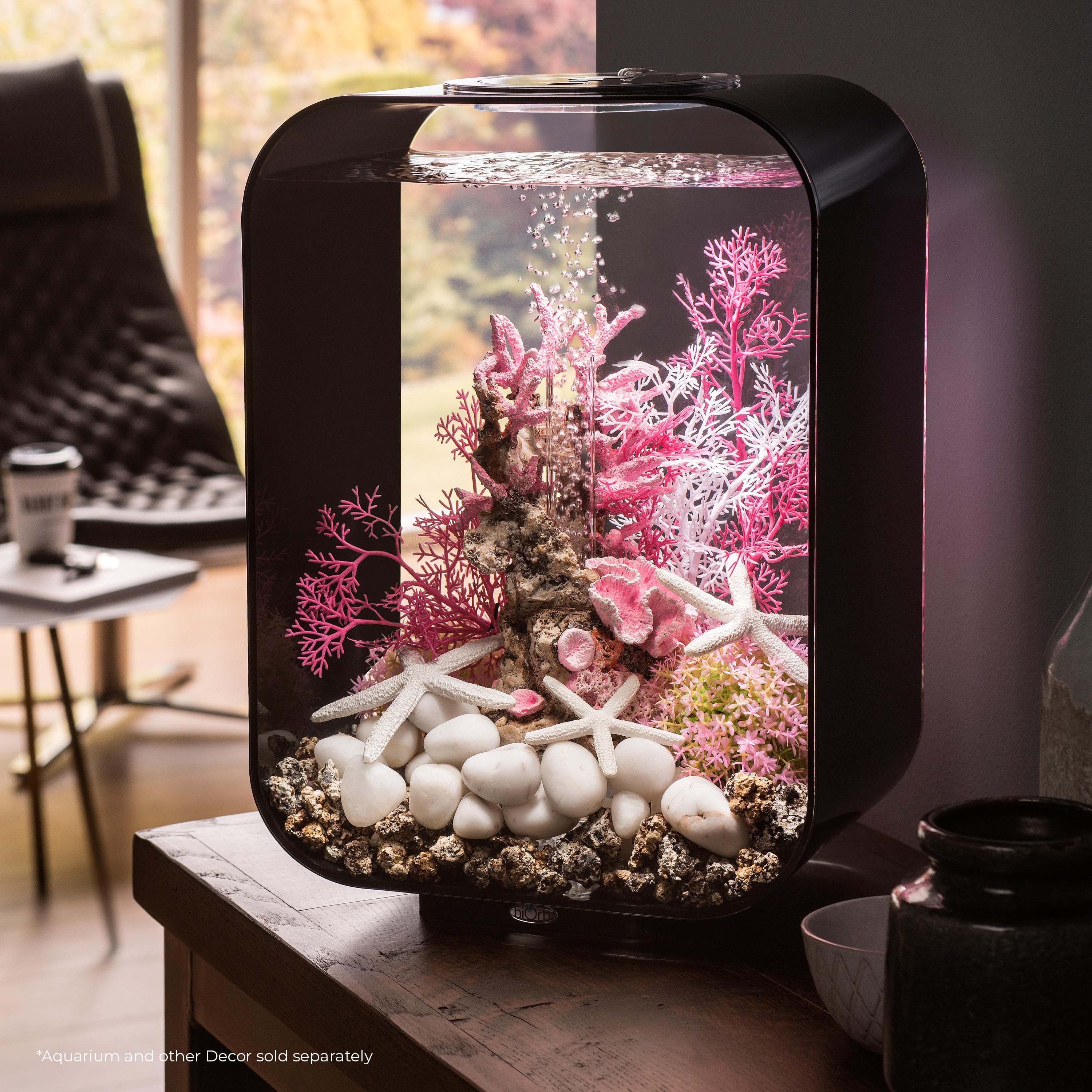 Pink Reef Sculpture - In use