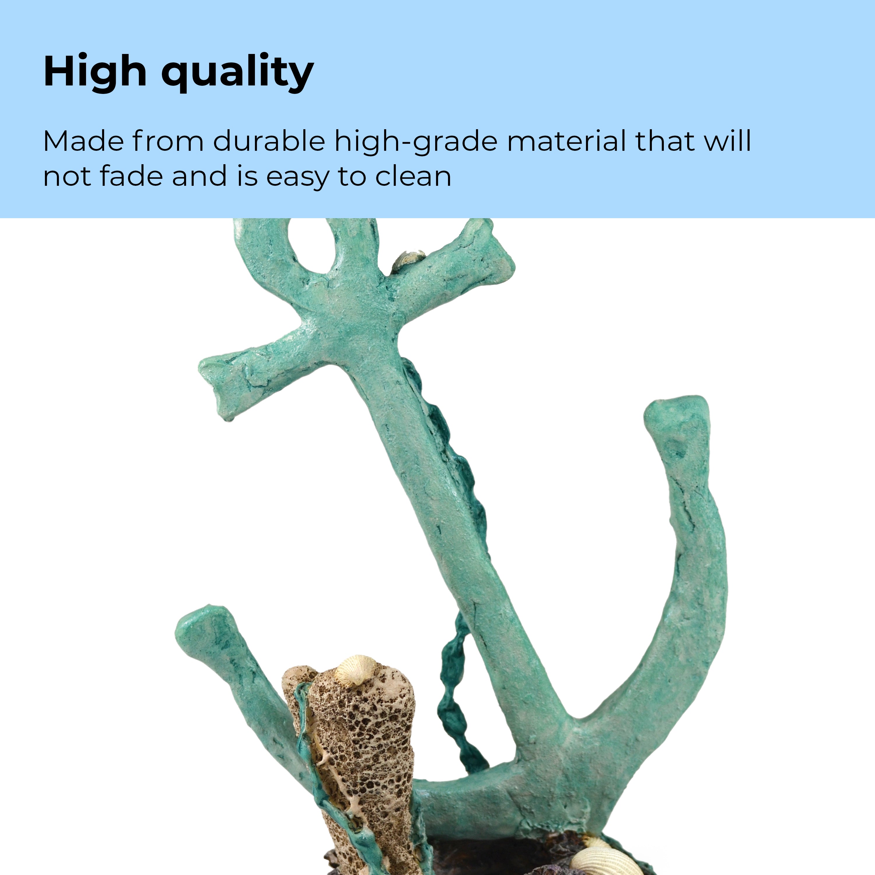 Anchor Sculpture made from durable high quality material