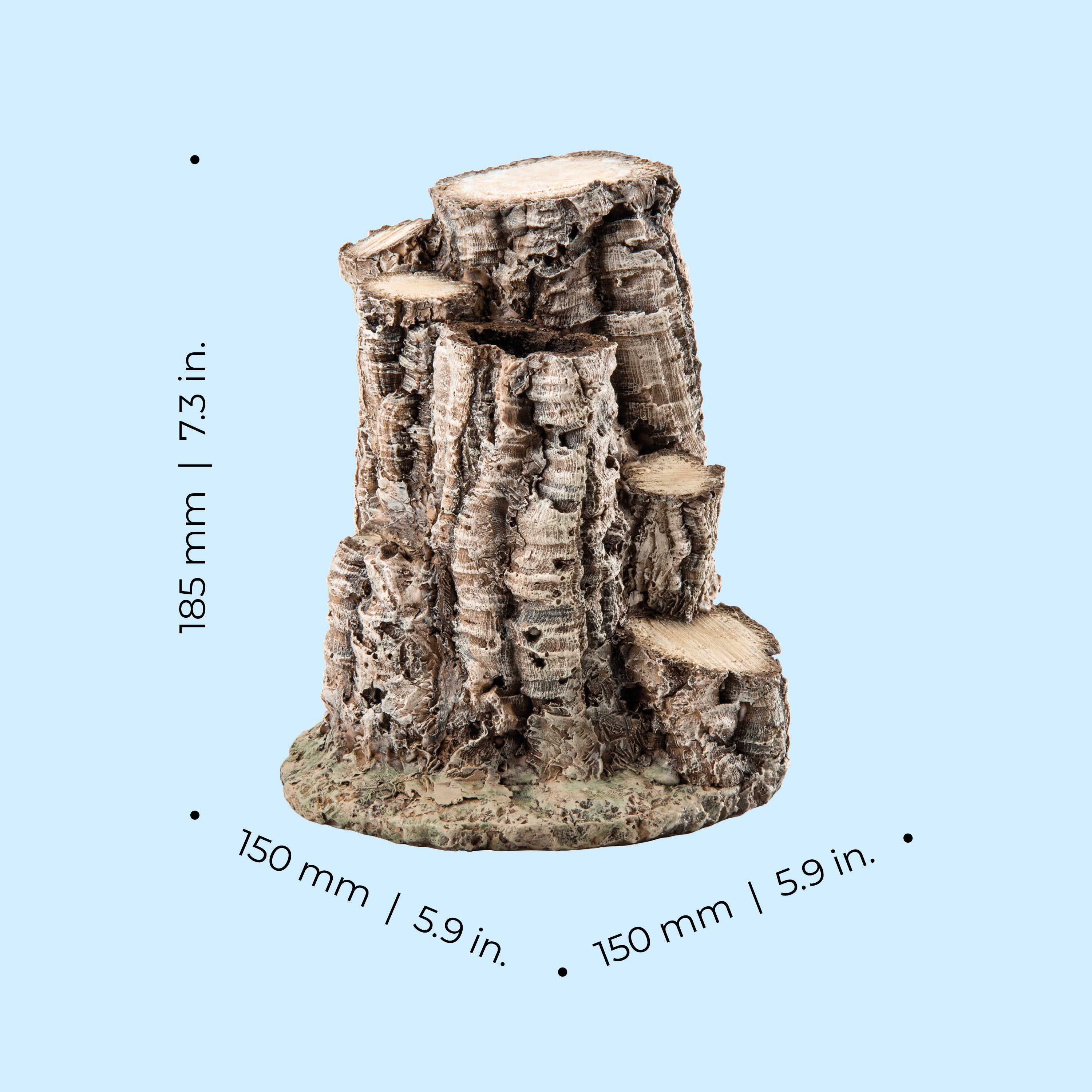 Silver Birch Sculpture - Dimensions