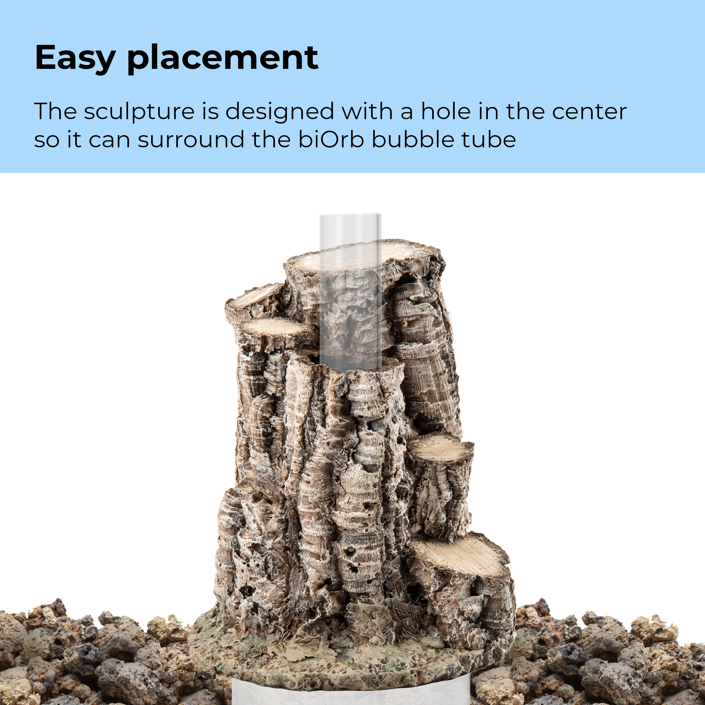 Silver Birch Sculpture - Easy placement