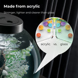 CLASSIC 15 Aquarium with MCR Light - 4 gallon is made from acrylic