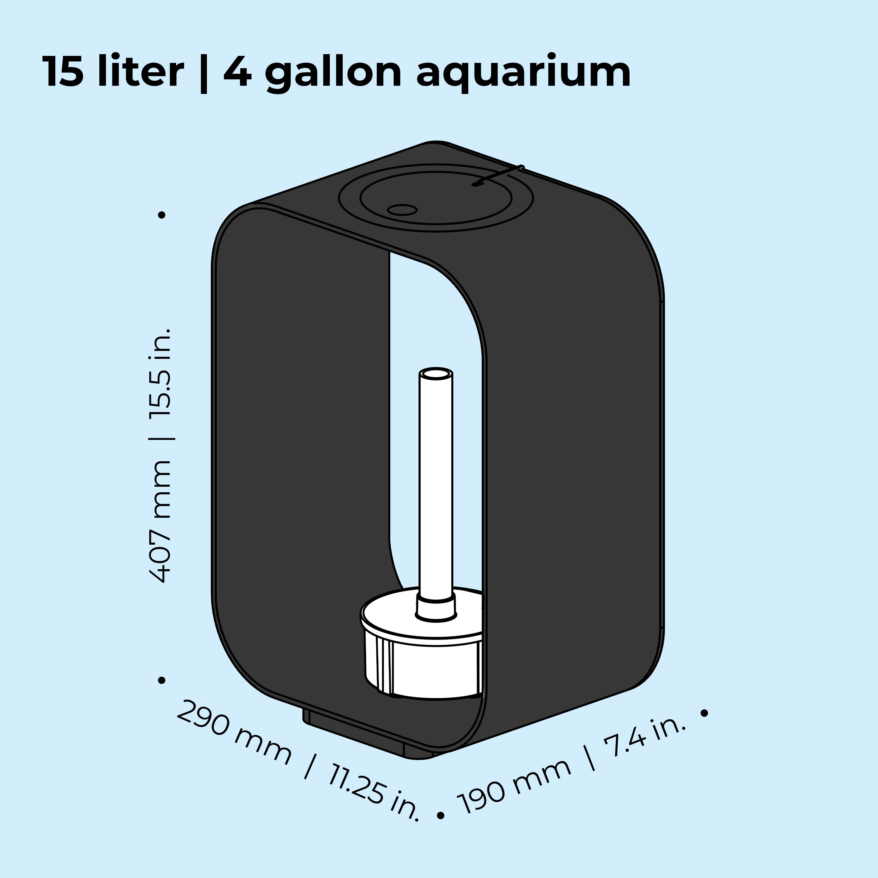 Pompe filtre aquarium bio extérieur 1 400 litres par heure 4216305
