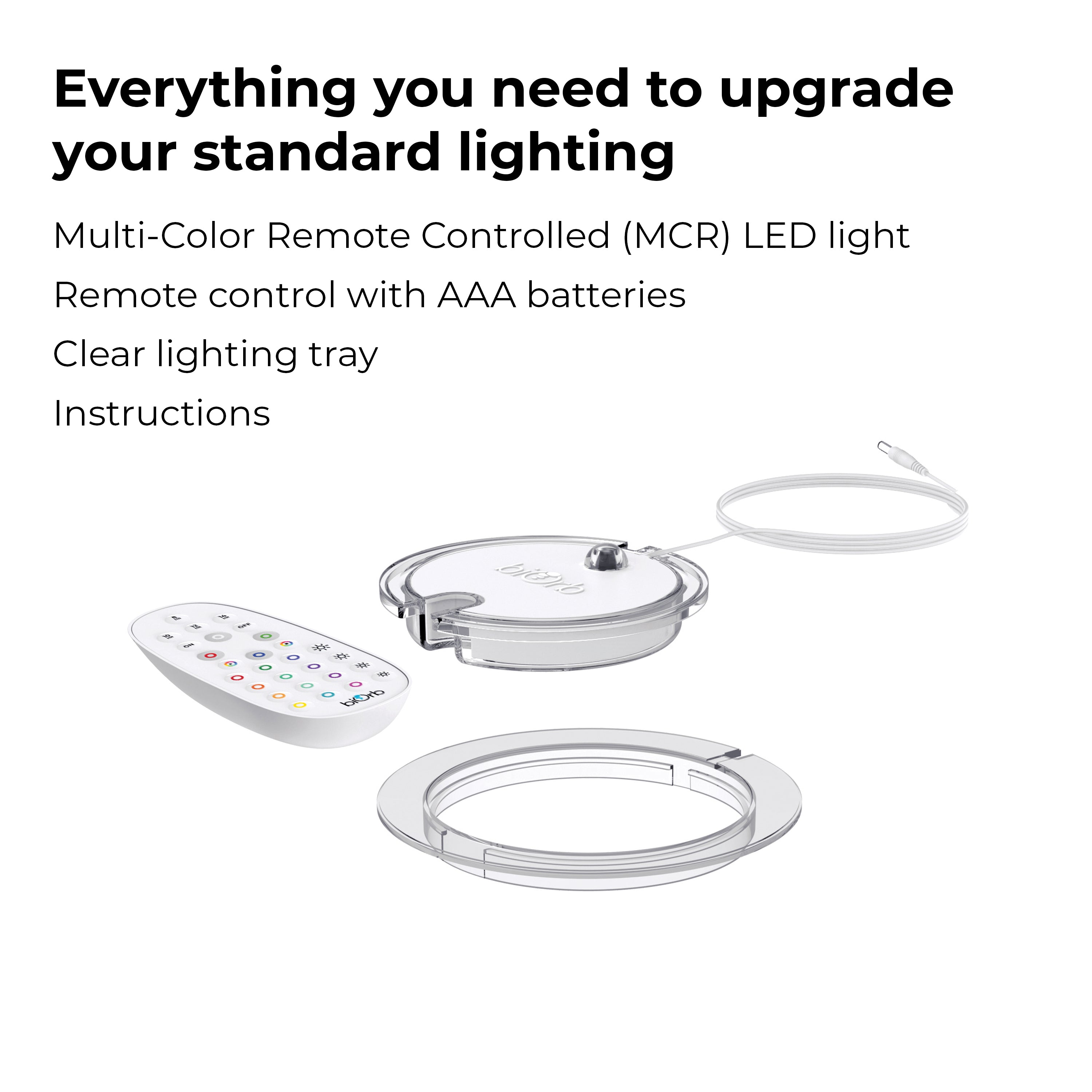 MCR LED Small Light Accessory - Everything you need to upgrade your standard lighting