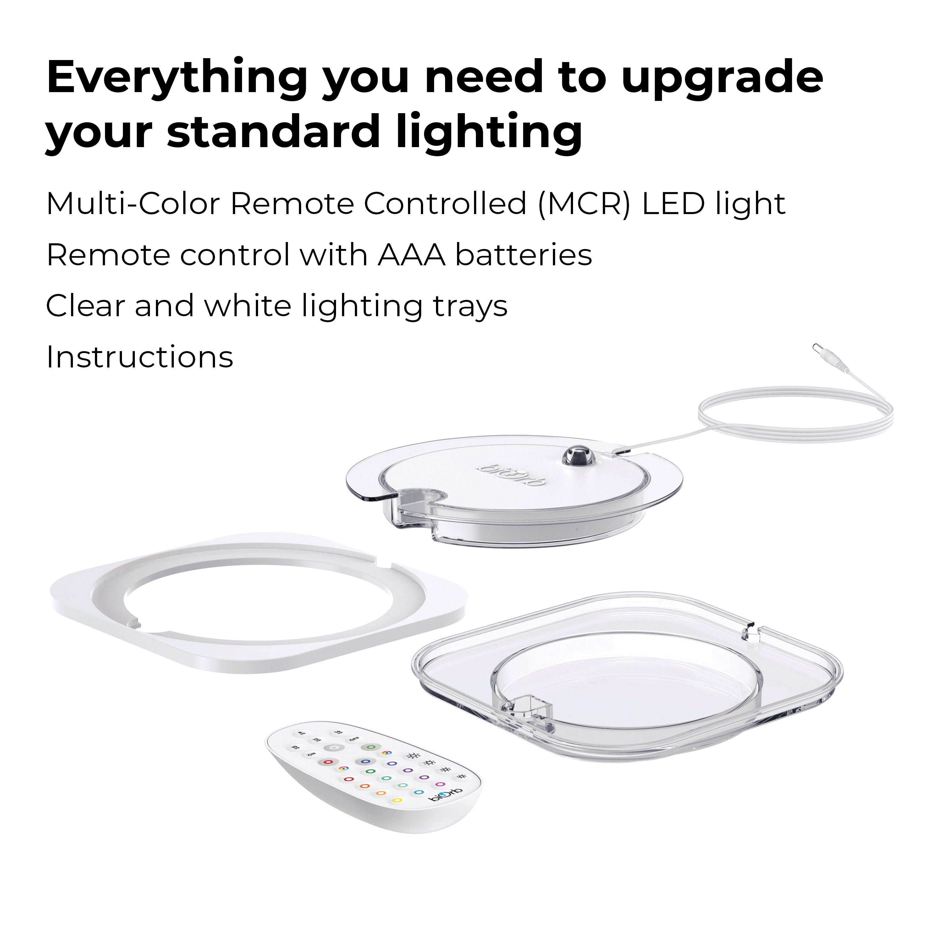 MCR LED Large Light Accessory - Everything you need to upgrade your standard lighting