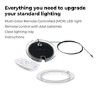 MCR LED Small Light Accessory - Everything you need to upgrade your standard lighting