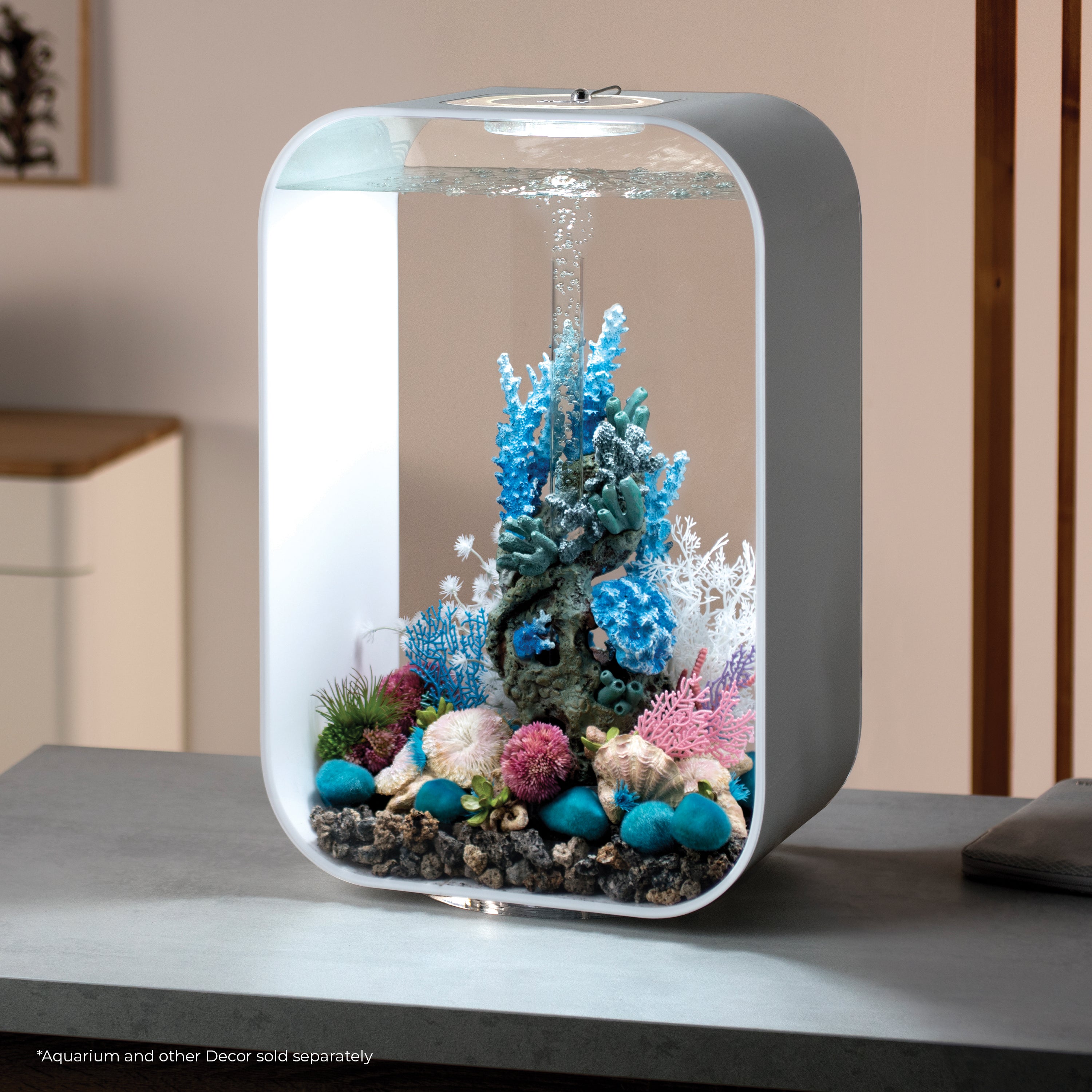 Moss Pebbles Set - Blue In use