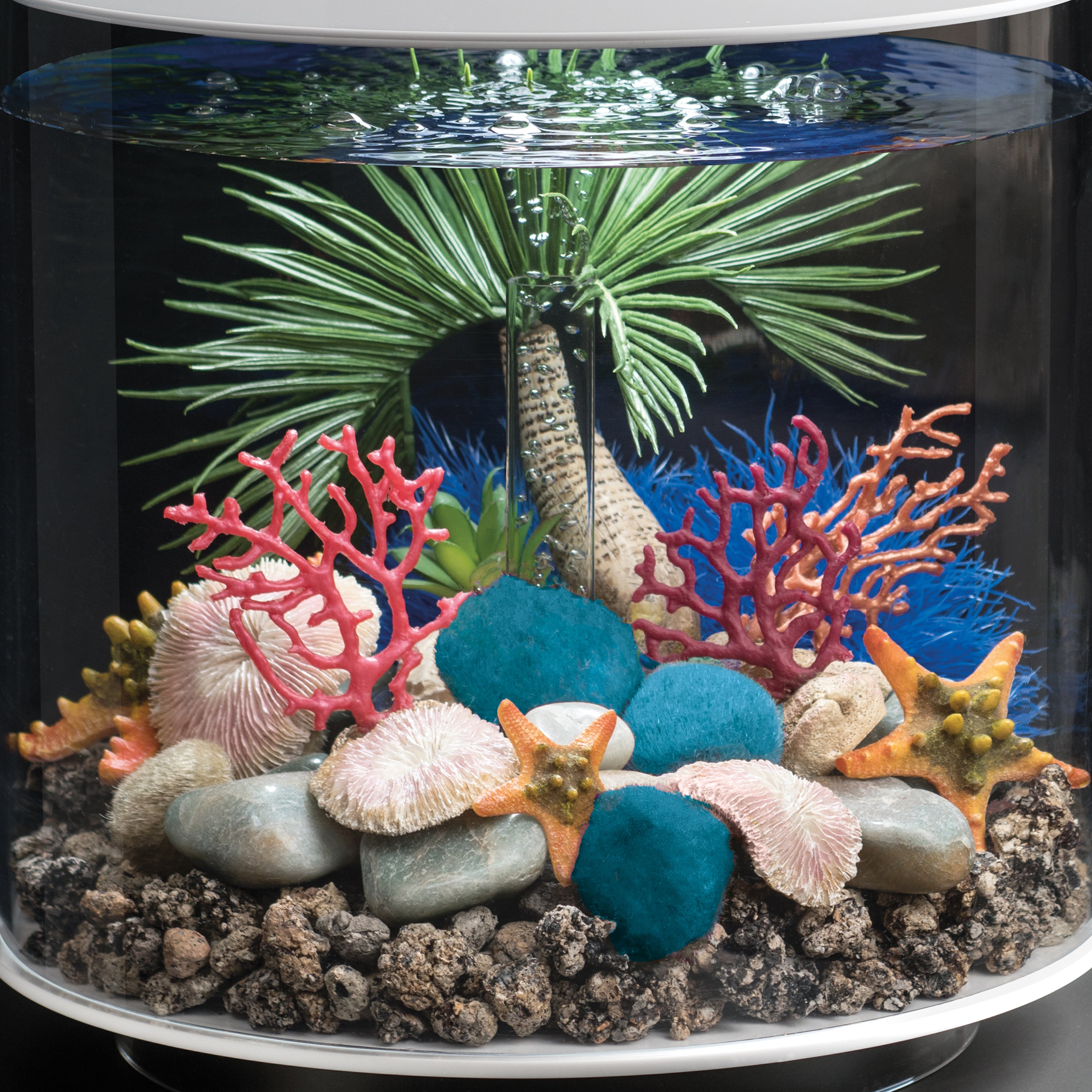 Moss Pebbles Set - Blue In use