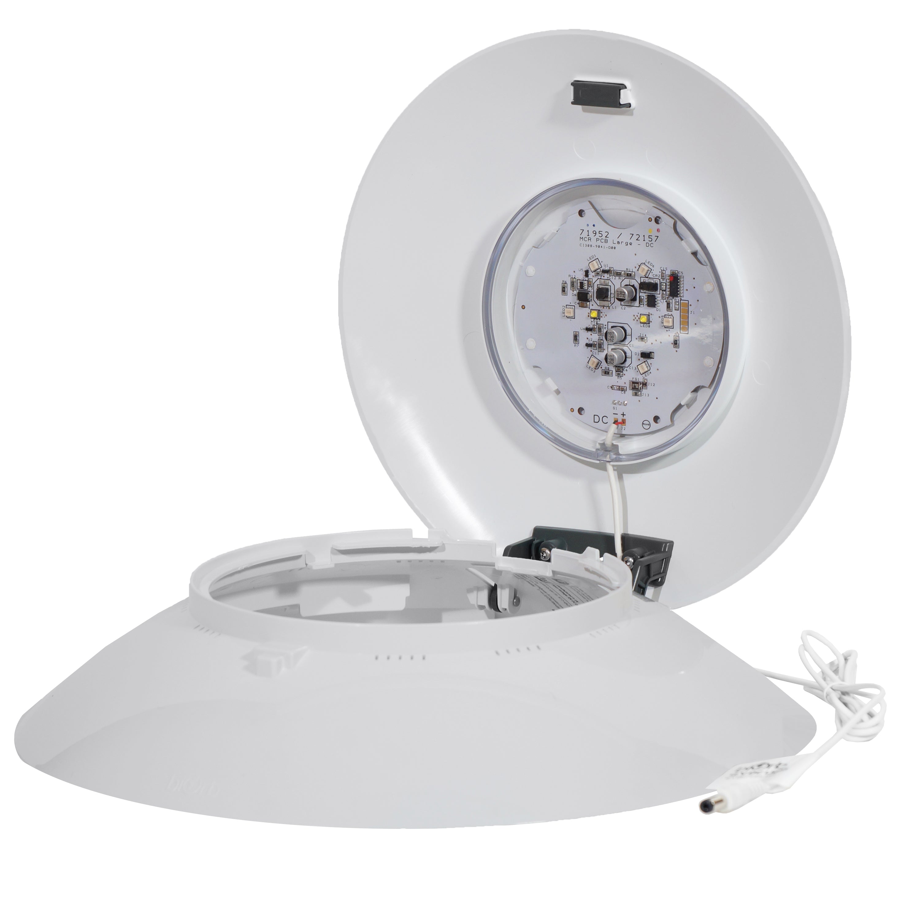 Replacement Lid for HALO 30 MCR DC, 2nd gen - White open