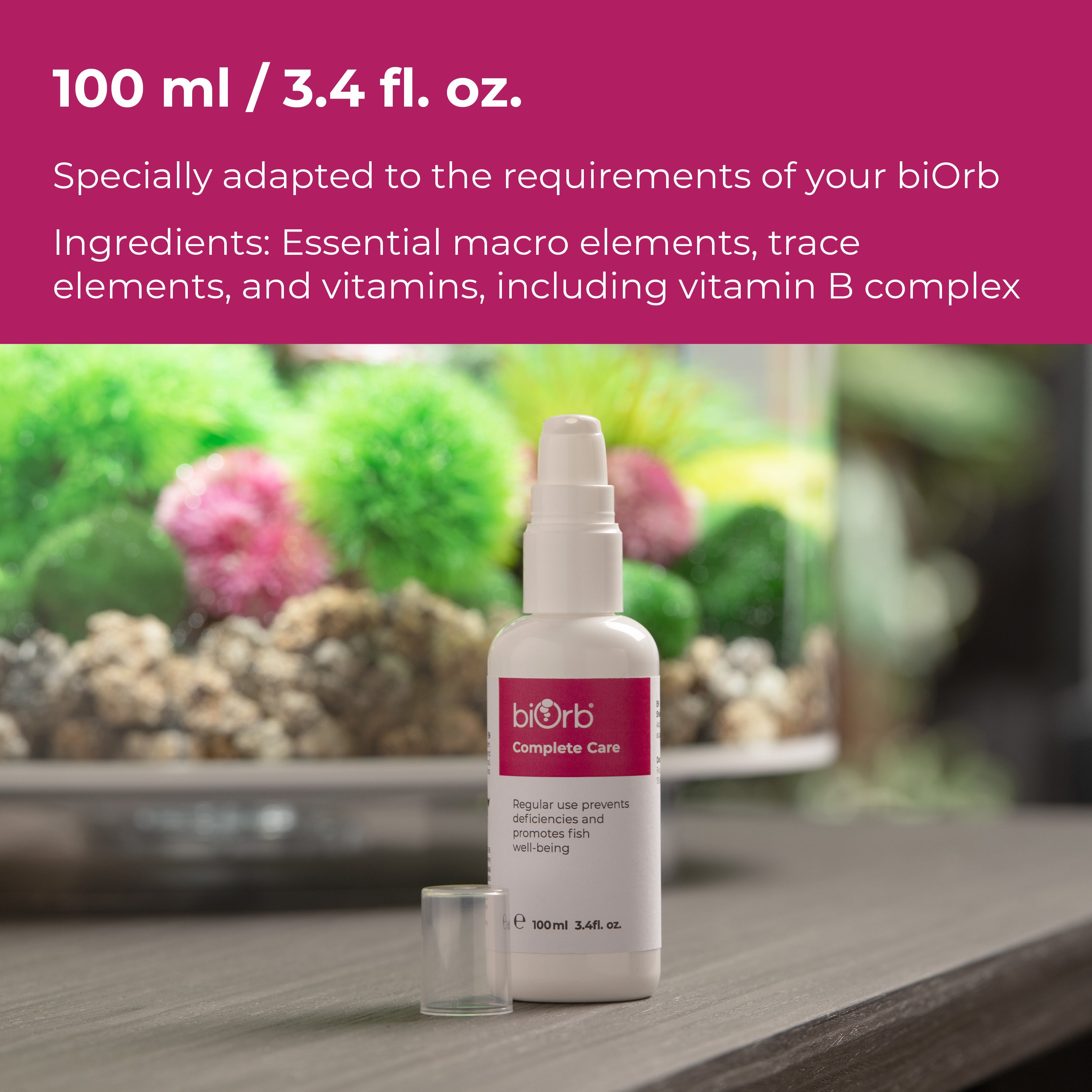 Complete Care - Specifically adapted to the requirement of your biOrb aquarium