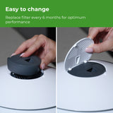 air 30 filter cartridge is easy to change