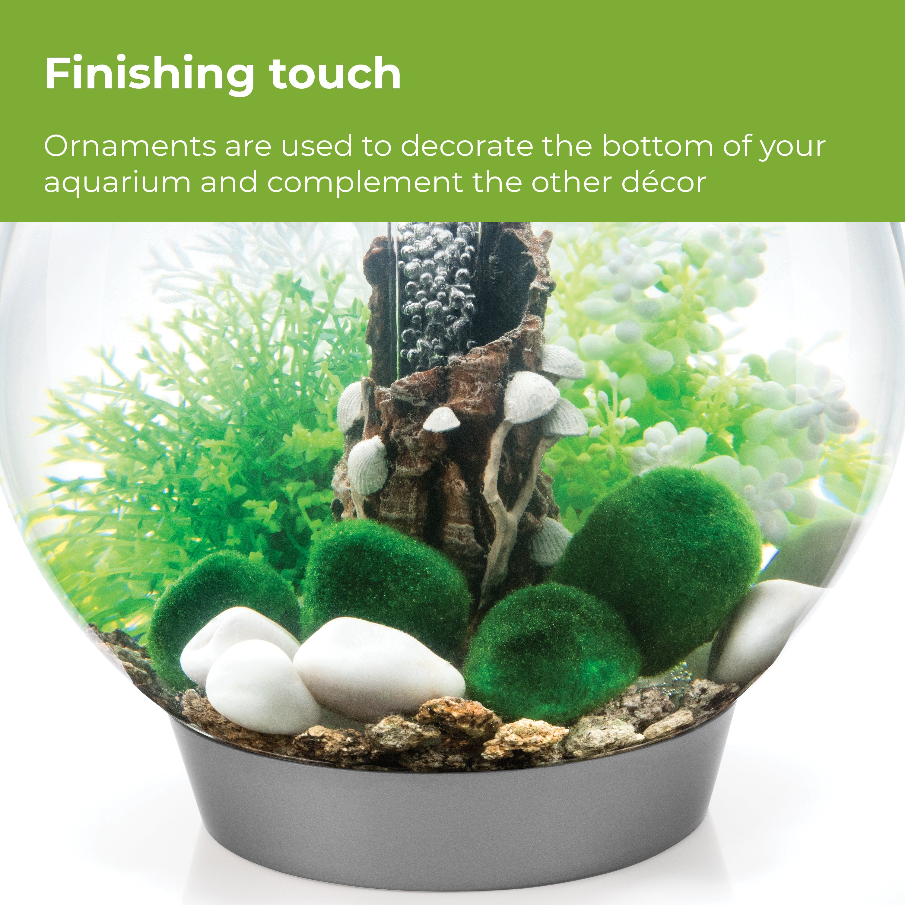 brio fish tank accessories 35 Aquaponics Aquaponics System, White flower ball with daisies Brio White 4 GAL. Metal