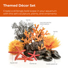 Orange Flames Décor Set - Themed Decor Set