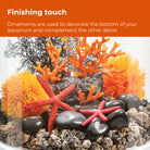 Orange Flames Décor Set - Finishing touch