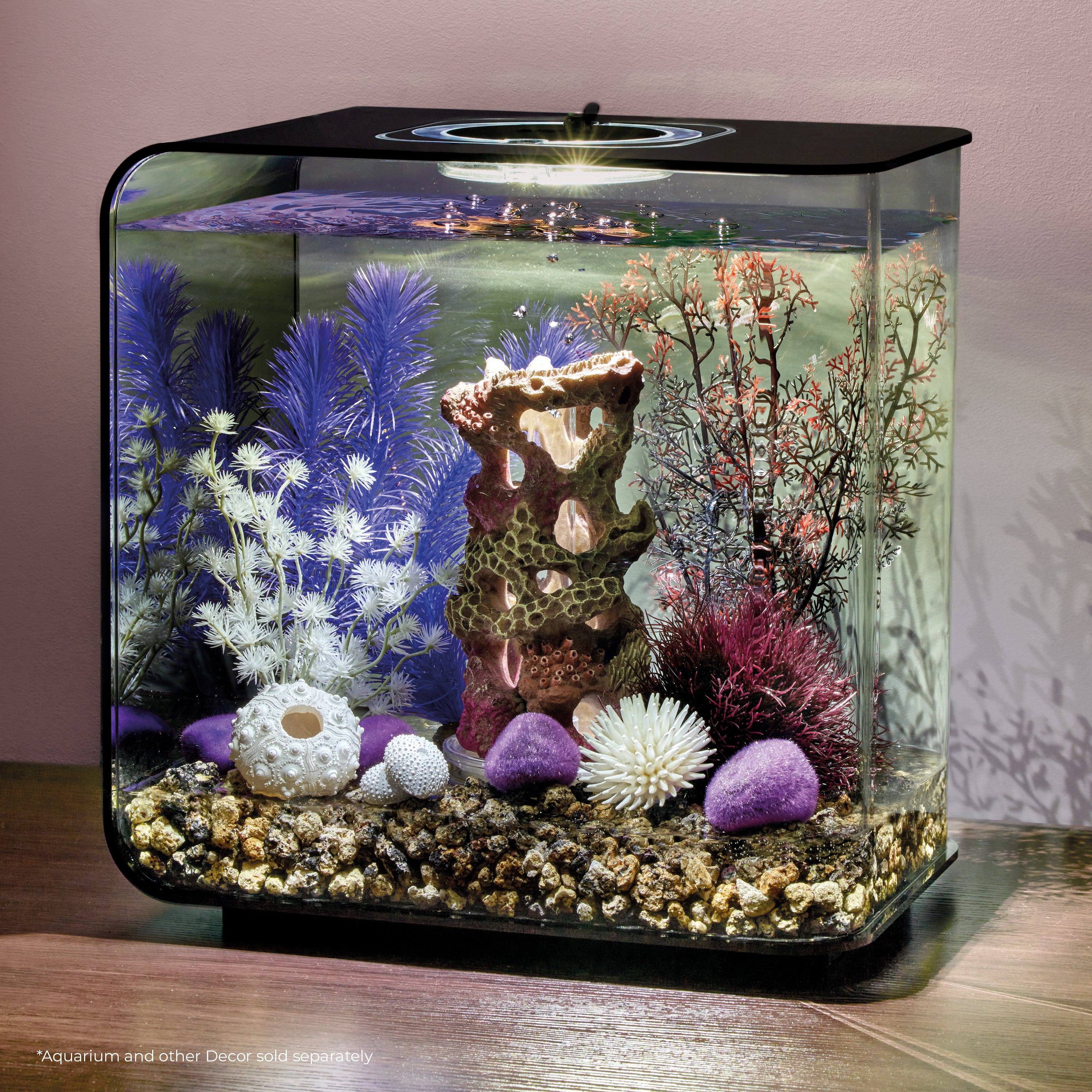 Reef Rock Sculpture inside a FLOW aquarium