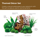 What's included in the Wood on Stone Décor Set