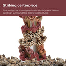 Reef Rock Décor Set has a striking centerpiece