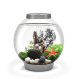 CLASSIC 15 Aquarium with Standard Light - 4 gallon available in silver