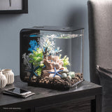 Get inspiration for your aquarium FLOW 15 Aquarium with Standard Light - 4 gallon available in black
