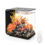 FLOW 15 Aquarium with MCR Light - 4 gallon available in black