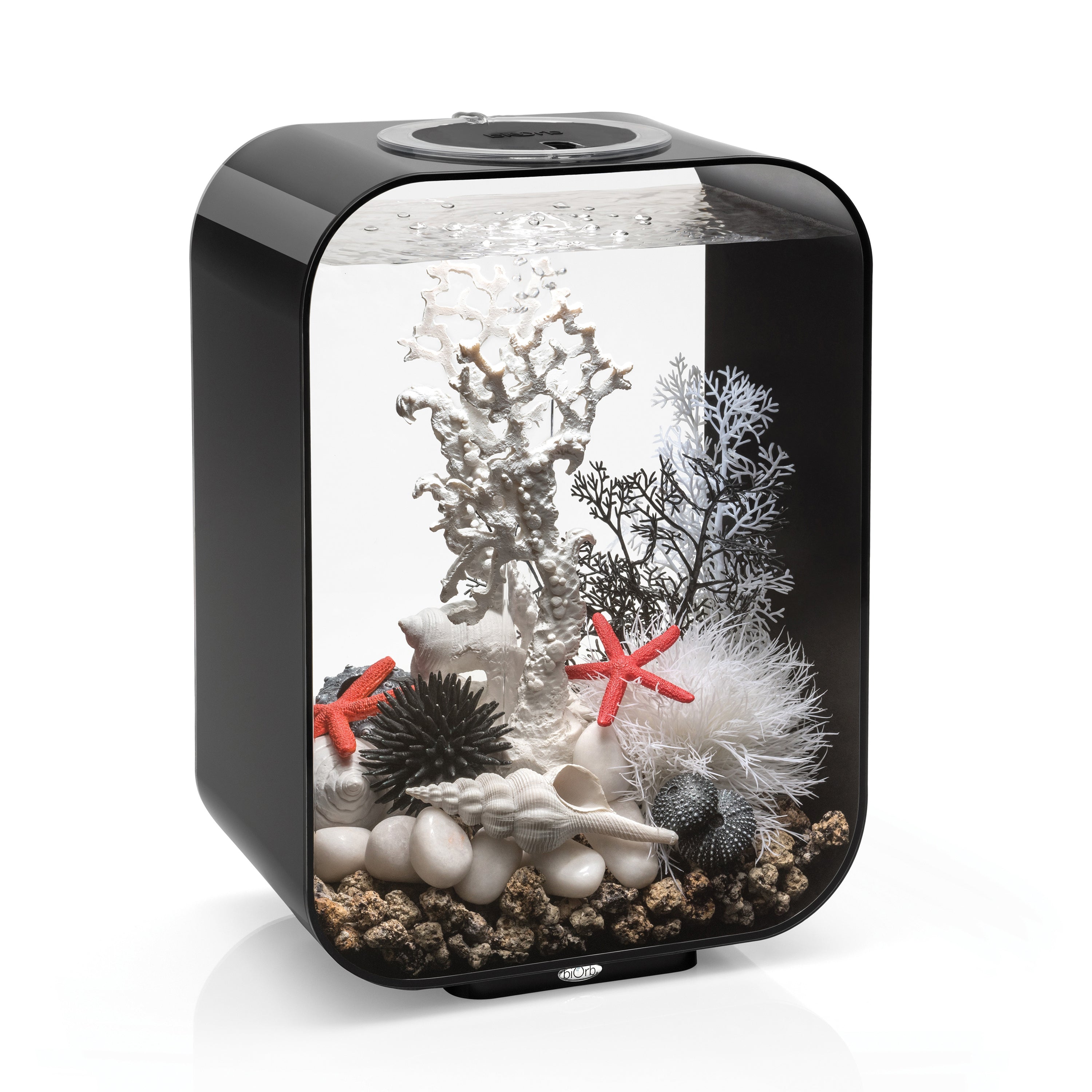 LIFE 15 Aquarium with Standard Light - 4 gallon is available in black