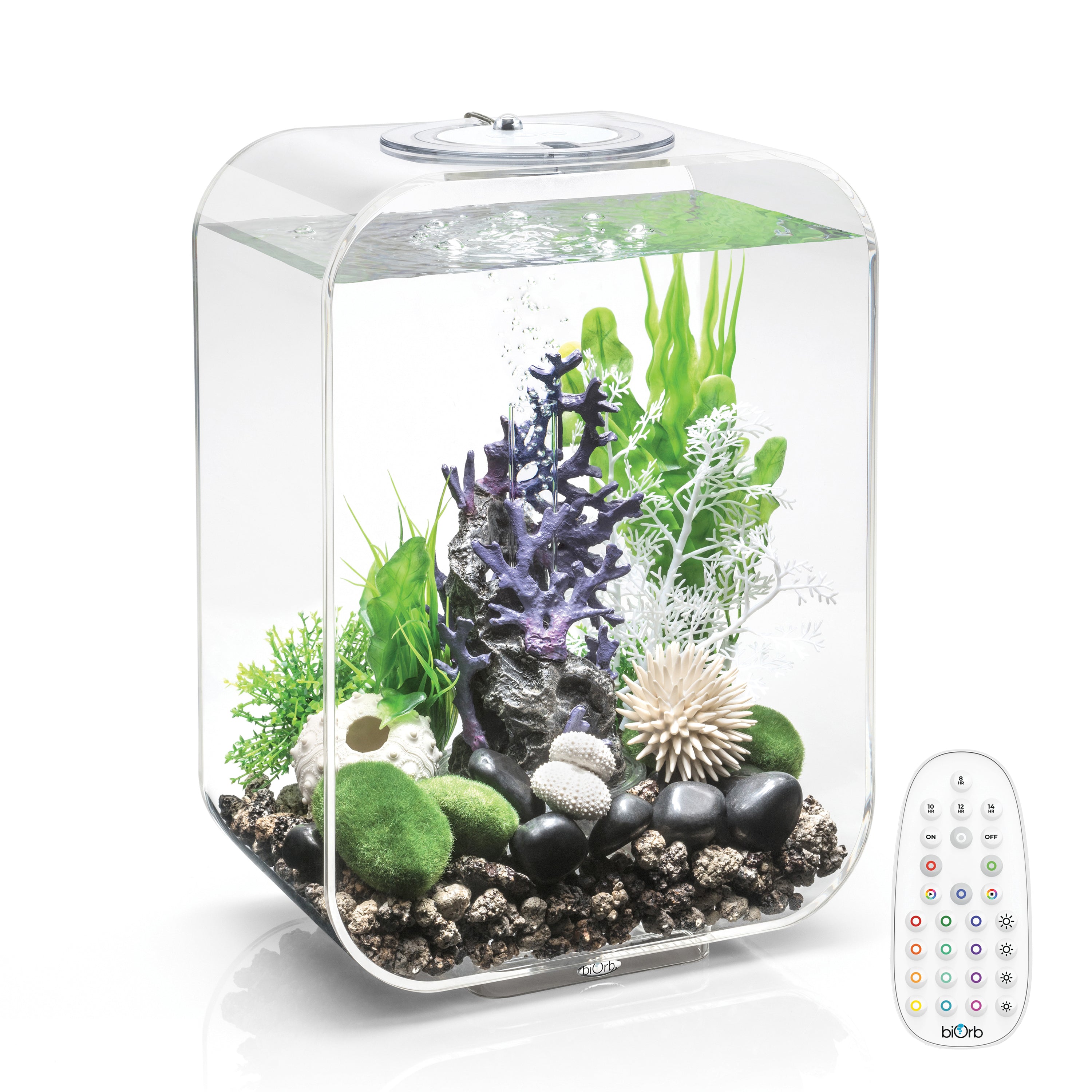 LIFE 15 Aquarium with MCR Light - 4 gallon available in transparent