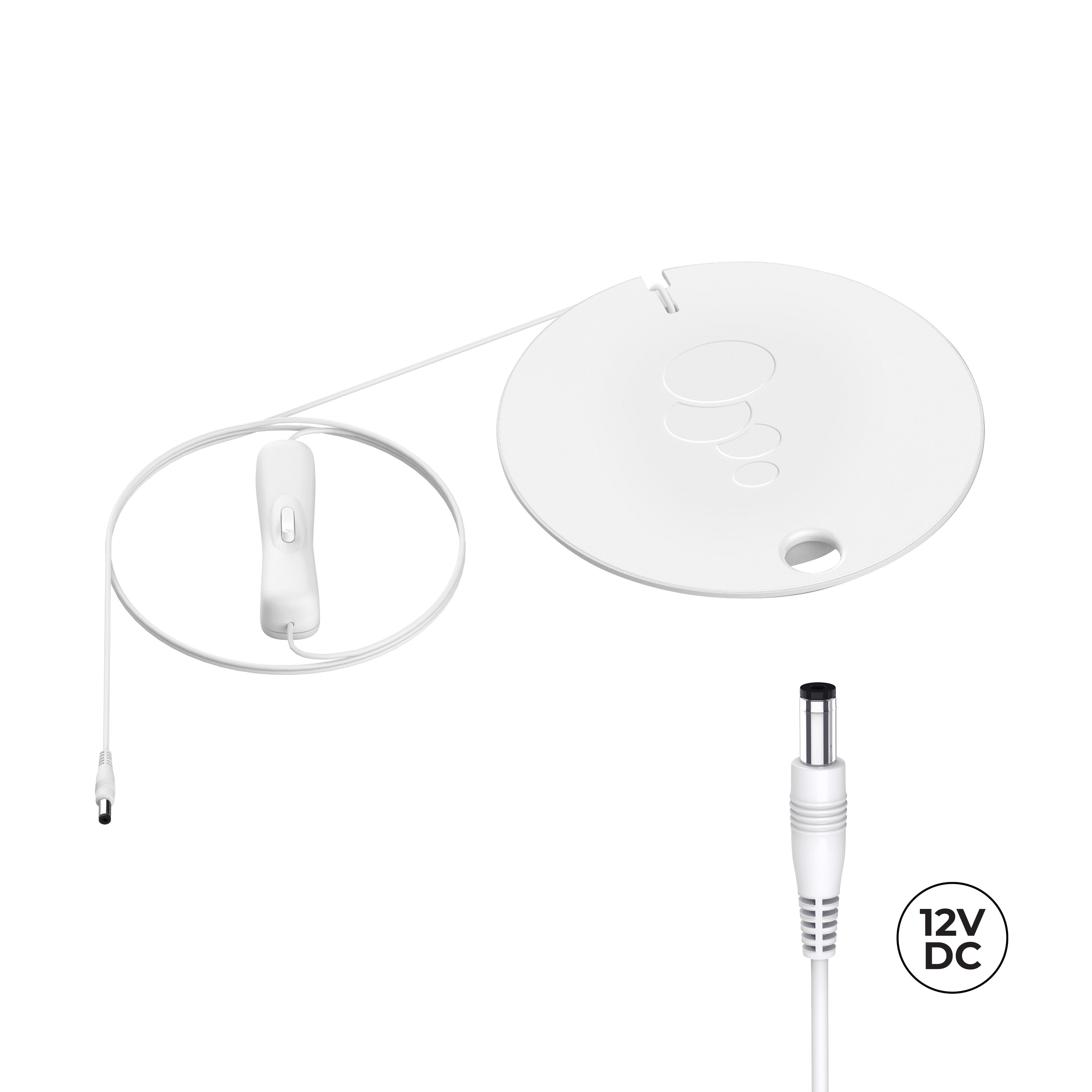 White CLASSIC Standard LED Large Light Accessory