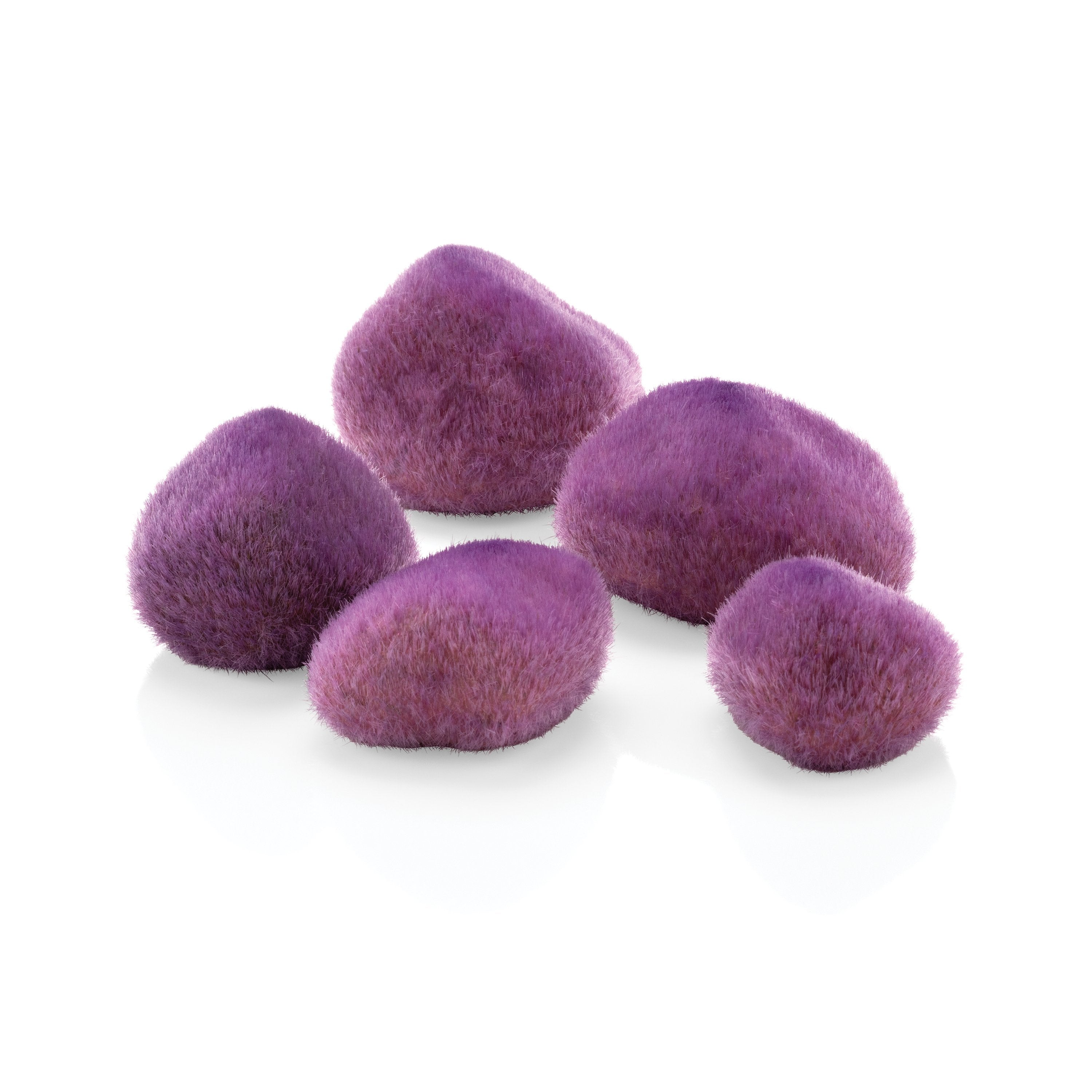 Moss Pebbles Set available in Purple