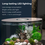 LOOP 30 Aquarium with Standard Light - 8 gallon - Long-lasting LED lighting