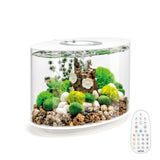 LOOP 15 Aquarium with MCR Light - 4 gallon available in white